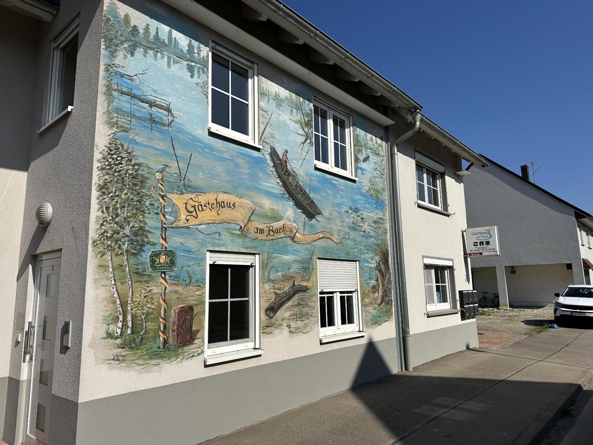 Gästehaus am Bach - FEWO- Bachmann Rust Exterior foto